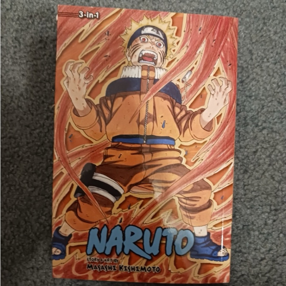 Naruto 3-in-1 Manga Volume